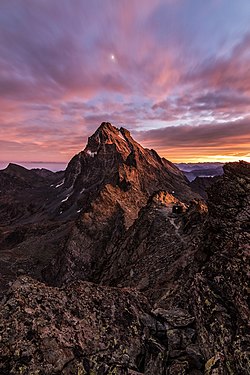 Monviso at sunset Photograph: Robertobruno80