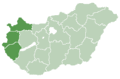 Nyugat-Dunántúl region