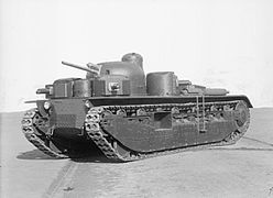 British Vickers Independant Tank.