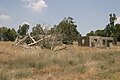 Remains of buildings