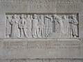 Detail of John Knox in Edinburgh at the Reformation Wall in Geneva