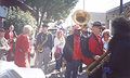 Storyville Stompers saxophonists, Society of Saint Anne Parade