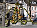 Osterbrunnen auf dem Marktplatz