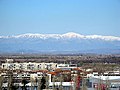 A view of Plovdiv with Mt. Stara Planina in the background