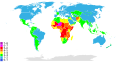 "Countriesbyfertilityrate.svg" by User:Innab