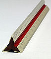 Architectural scale ruler