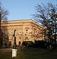 Culture house and sculpture in namesti Miru