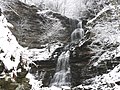 Cathedral Falls w/snow.