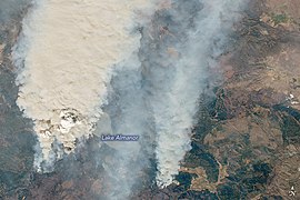 Aug 7 (1): Dixie Fire in California on August 4, 2021