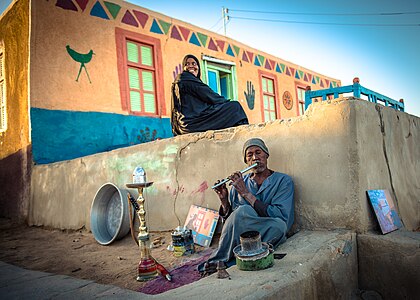 Nubian houses