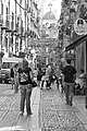 Main street in Bosa, Sardinia