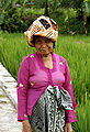 Elderly Sundanese woman