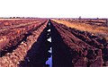 Peat cutting