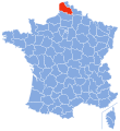 62 : département du Pas-de-Calais