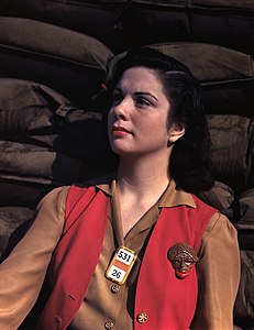 1942 Assembly worker at the Long Beach, Calif., plant of Douglas Aircraft Company