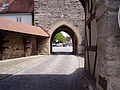 Hauptstraße und Stadttor von Schlüsselfeld