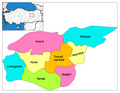 Tunceli districts