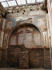 Sacello degli Augustali Fresco