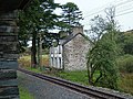 The house next to the station was once inhabited by Welsh poet Gwilym Deudraeth.