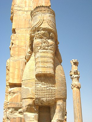 Gate of all nations in Persepolis