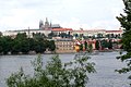 Vtava and St. Vitus Cathedral