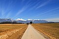 View of Kamniško-Savinjske alpe from Kranj