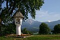 View over Lake Faak to Mittagskogel/Kepa in background (Austrian side)