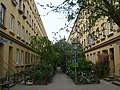 Terrasse in der Sternstraße im Karolinenviertel