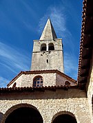 Atrium, baptistery, bell tower