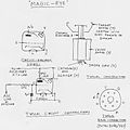 Magic eye tube circuit