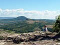 View from the top of Kőszikla in the Gerecse Hilly Country