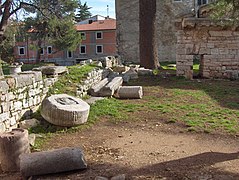 Ruins of a Roman temple