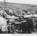 Japanese artillery crew trains on Attu, sometime in 1943.