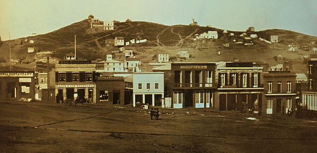 1851 San Francisco during the Gold Rush