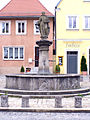 Petrusbrunnen im Ortskern von Schlüsselfeld