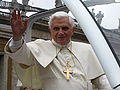 * Nomination Pope Benedictus XVI waveing during the general audience in S. Peter, Vatican City. --Broc 14:56, 27 May 2010 (UTC) * Decline Noisy and OOF. Lycaon 15:14, 28 May 2010 (UTC)