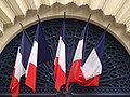 * Nomination V-Day in Paris, flags in front of the gate of Caserne de la place Monge in Paris --Jebulon 22:12, 8 May 2010 (UTC) * Decline too tight framing. --Elekhh 07:02, 16 May 2010 (UTC)