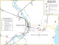 Railroad map