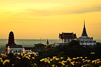 9. Frangipani flowers at Phra Nakhon Khiri Historical Park Author: Kritmongkholrat Arunsuriya