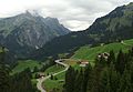 Strasse nach Nesslegg im Schröcken, Bregenzerwald