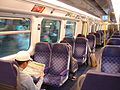 First class compartment, East Rail 3GenEMU