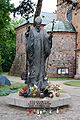 English: Monument of Pope John Paul II in Płock Polski: Pomnik Jana Pawła II w Płocku