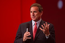 American businessman Mark Hurd, president of Oracle corporation