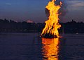 Midsummer Night bonfire, Finland