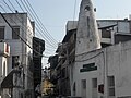 street scene in the city center