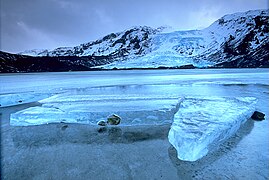 Eyjafjallajökull Image is also a Featured picture of ice