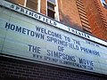 Photograph of the Springfield Theater at ' premiere.