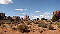 Vue sur Monument Valley dans l'Utah