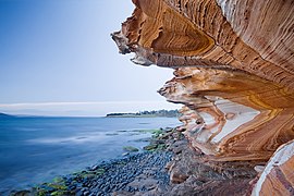 Painted Cliffs, Maria Island Tasmania