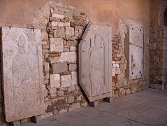 Medieval tombstones